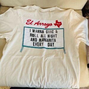 White El Arroyo Graphic T-Shirt